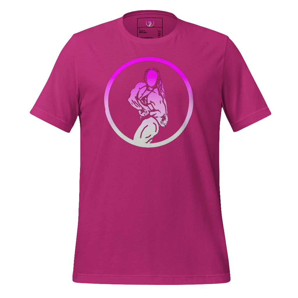 Gradient Berry Female Logo T-Shirt