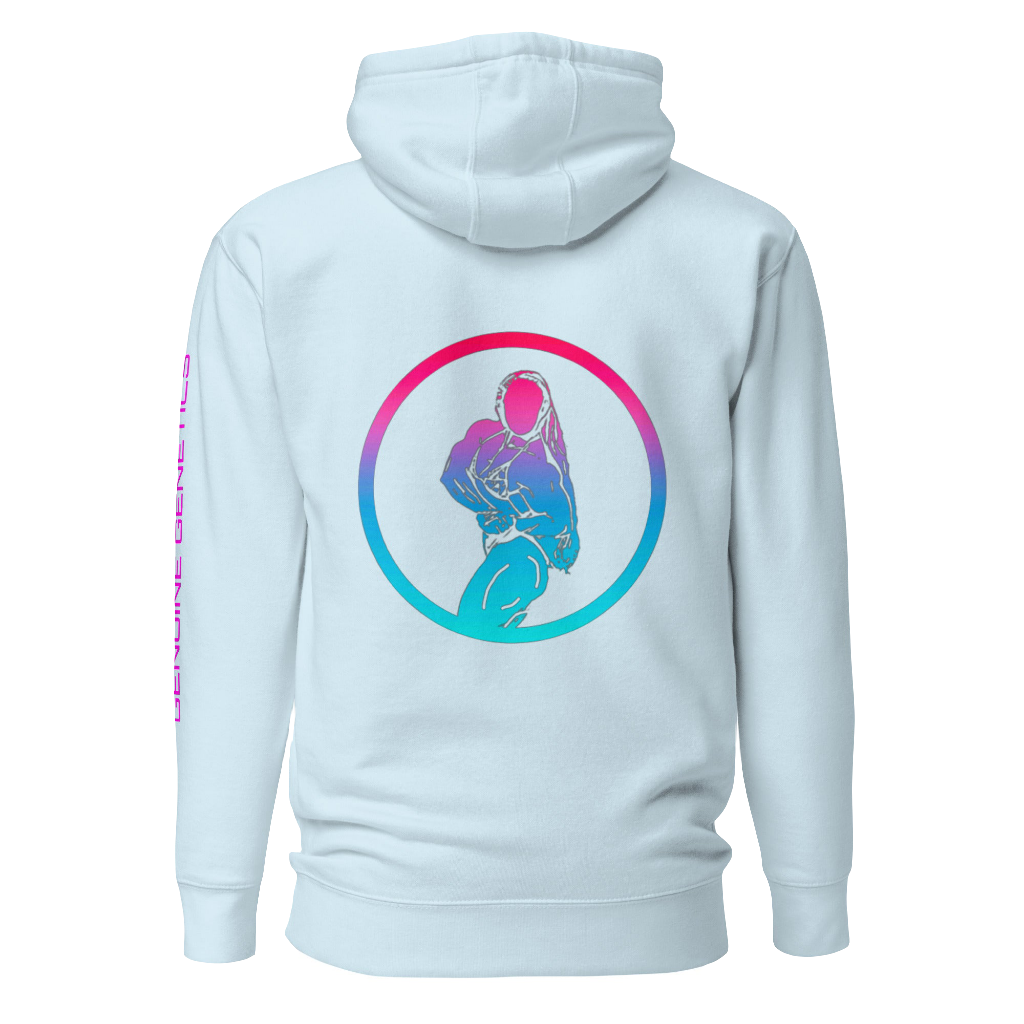 Gradient Light Blue Female Logo