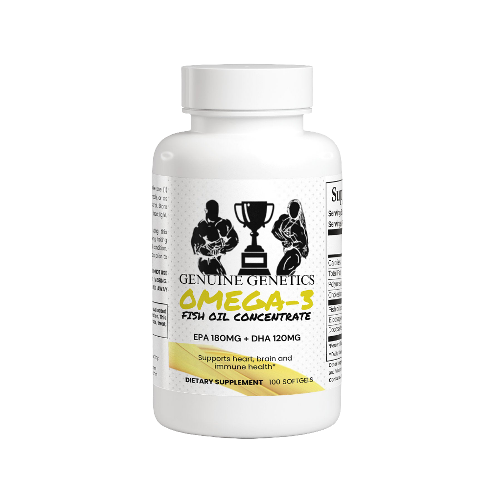 Omega-3 EPA 180mg + DHA 120mg (100 Softgels)