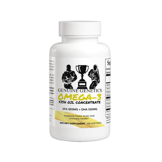 Omega-3 EPA 180mg + DHA 120mg (100 Softgels)