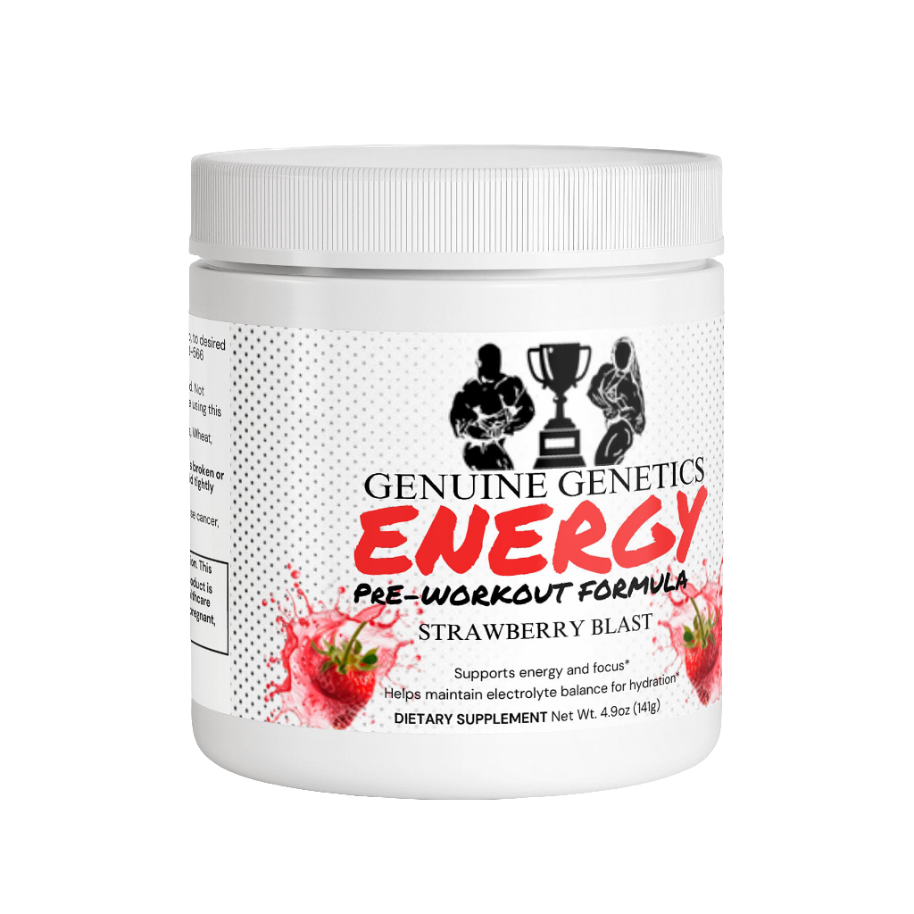 Energy Pre-Workout Formula(Strawberry Blast)