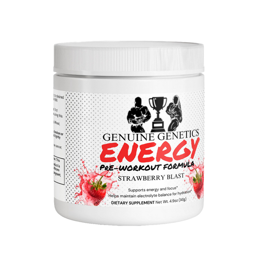 Energy Pre-Workout Formula(Strawberry Blast)