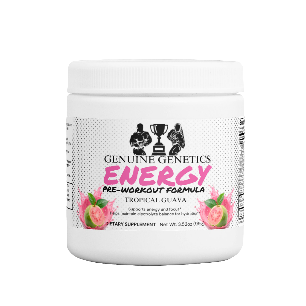 Energy Pre-Workout Formula (Tropical Guava)