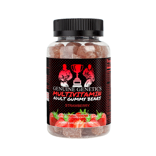 Multivitamin Adult Gummy Bears (Strawberry)